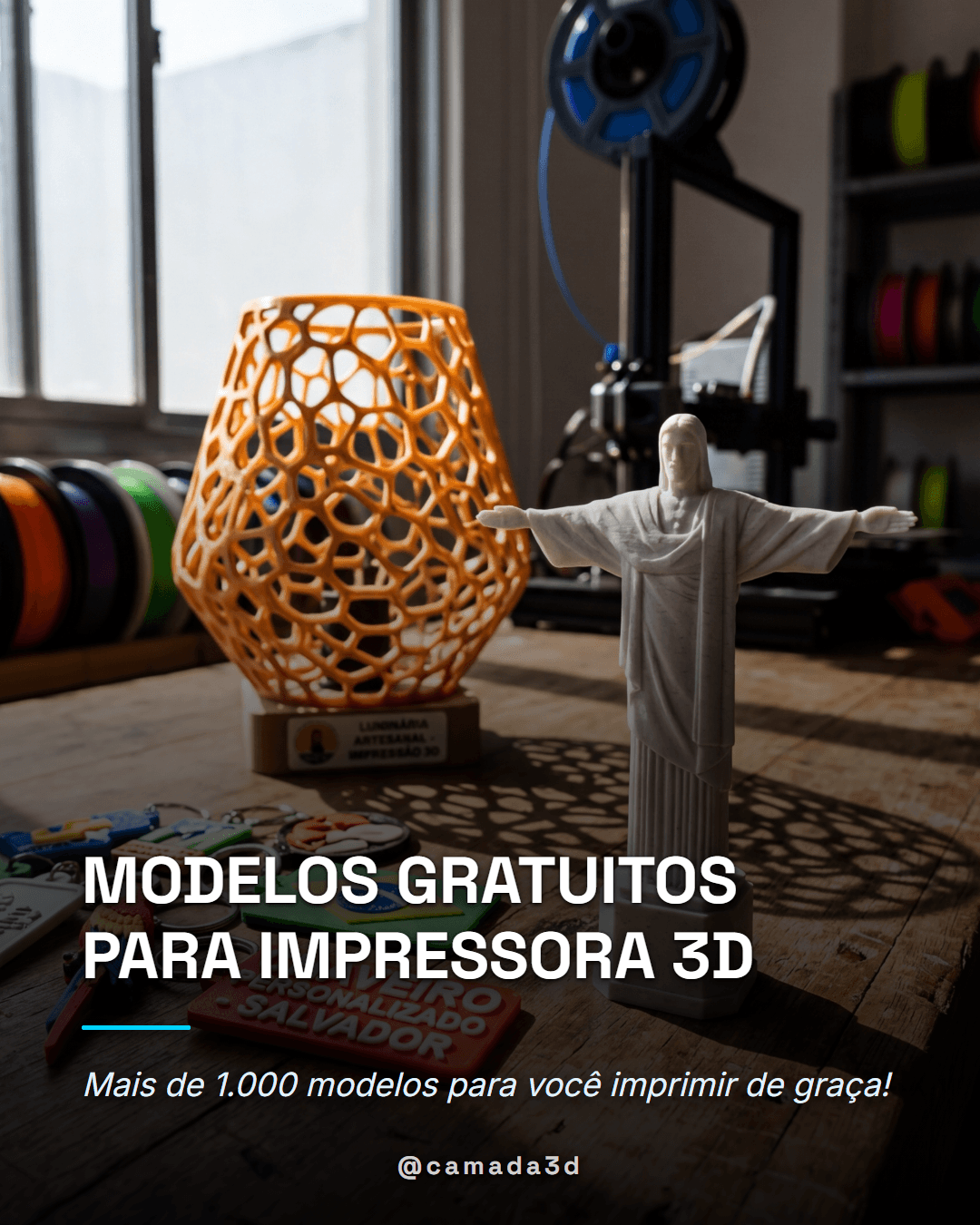 16 Perfis Grátis no MakerWorld com Modelos Incríveis para Imprimir