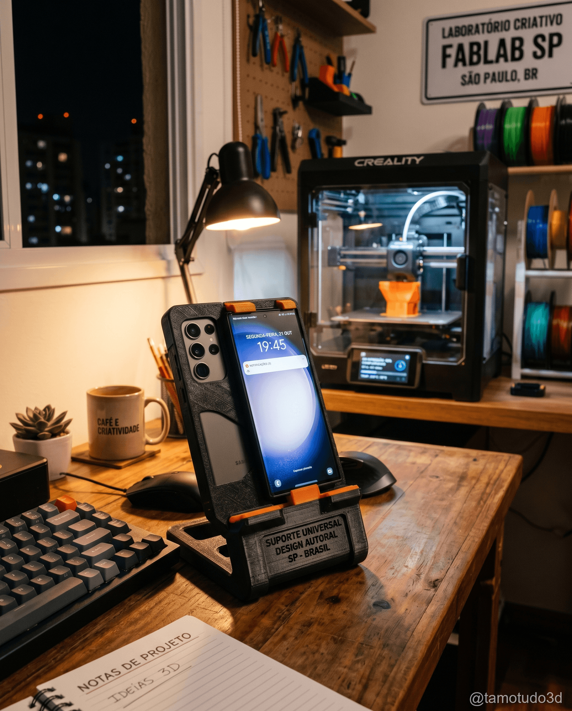 5 Modelos de Porta-Celular 3D Firmes para Celulares Grandes