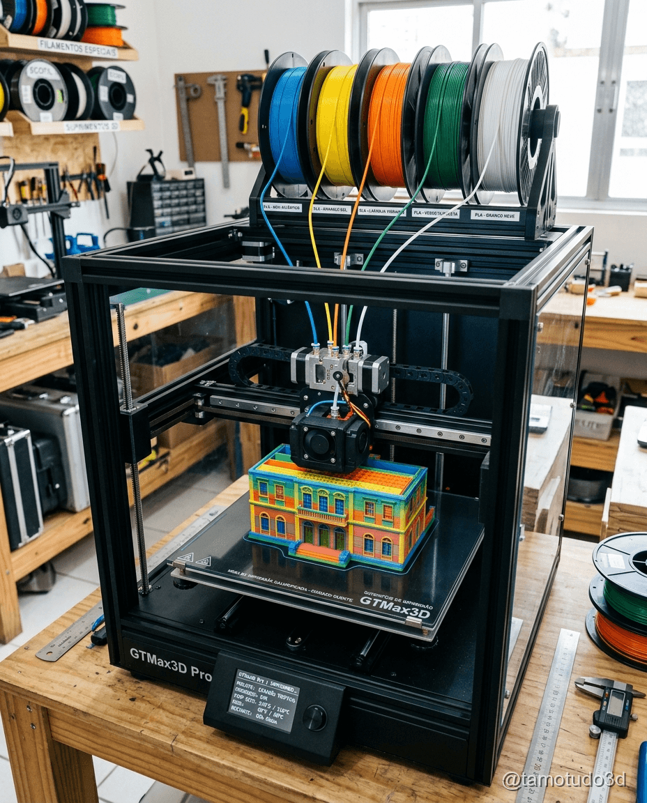 Anycubic ACE Pro 8 cores vale a pena em 2026?