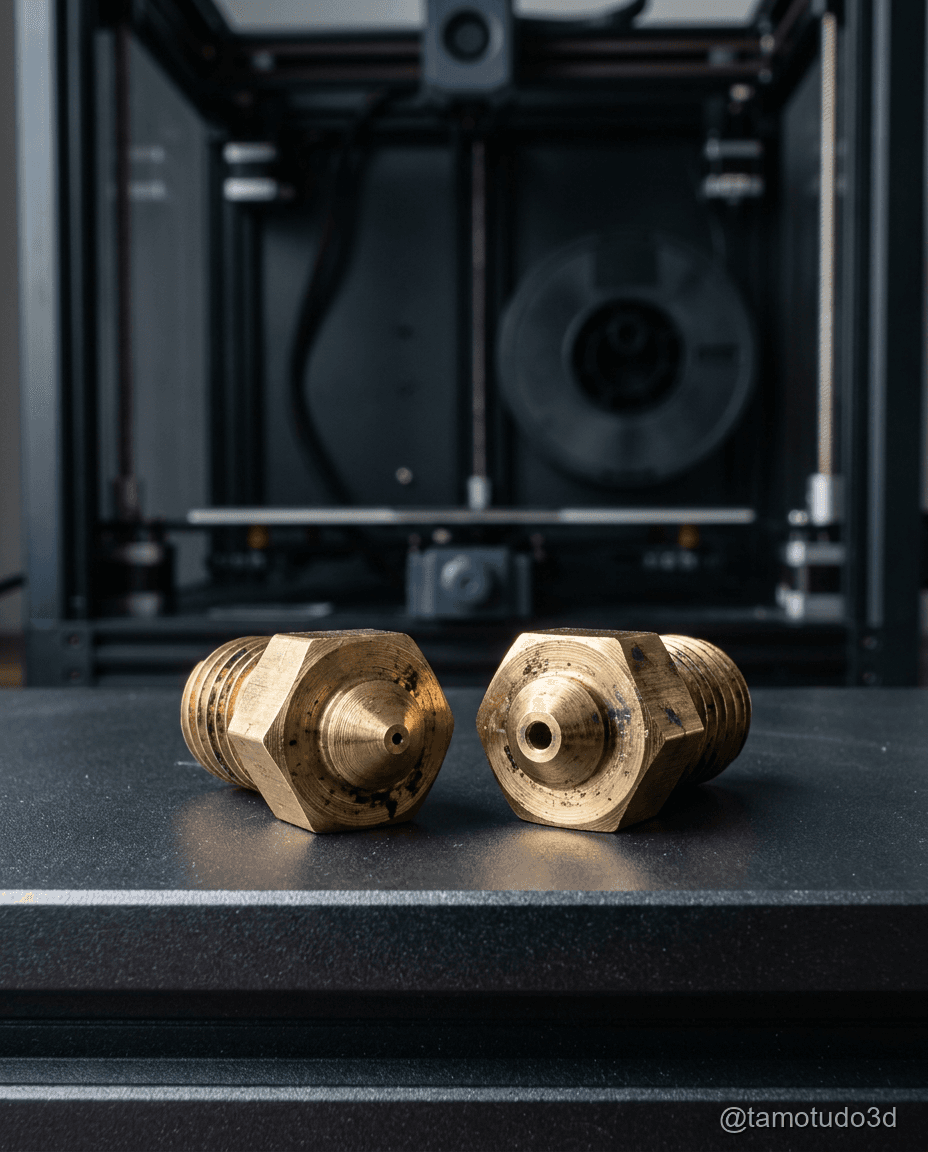Bico 0.4 mm vs 0.6 mm na Kobra: Quando Vale Trocar Pra Imprimir Mais Rápido?