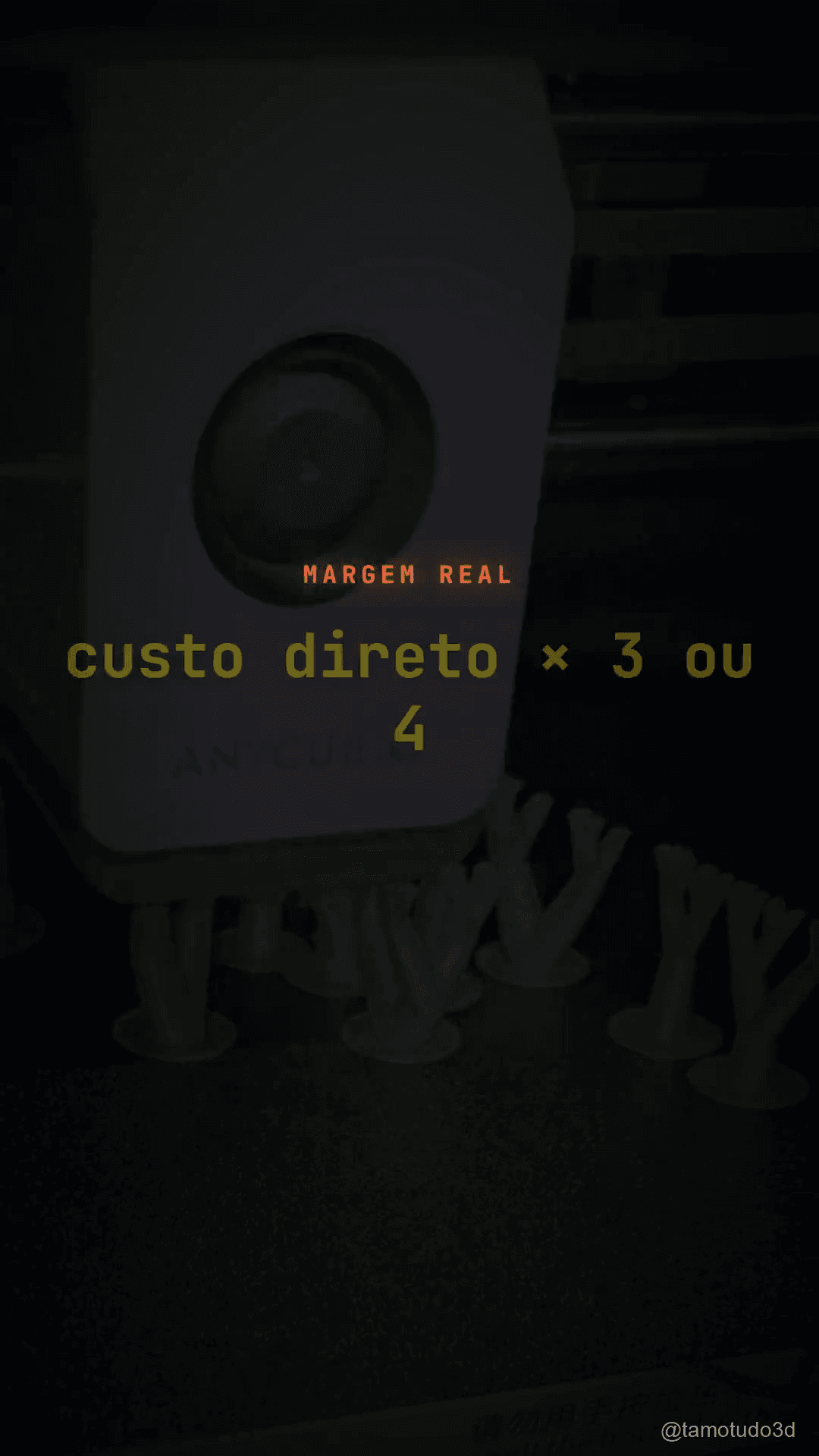Como Cobrar Peça 3D Pequena vs Grande: Regra do Custo Fixo + Markup