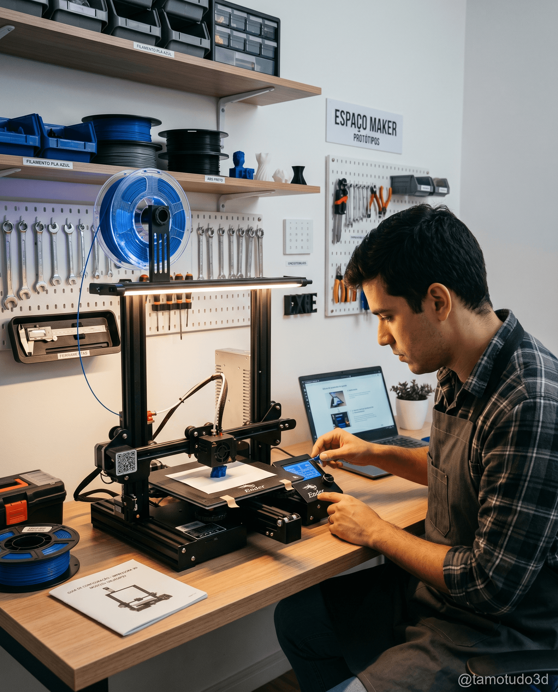 Como Fazer Sua Primeira Impressão 3D em 30 Minutos