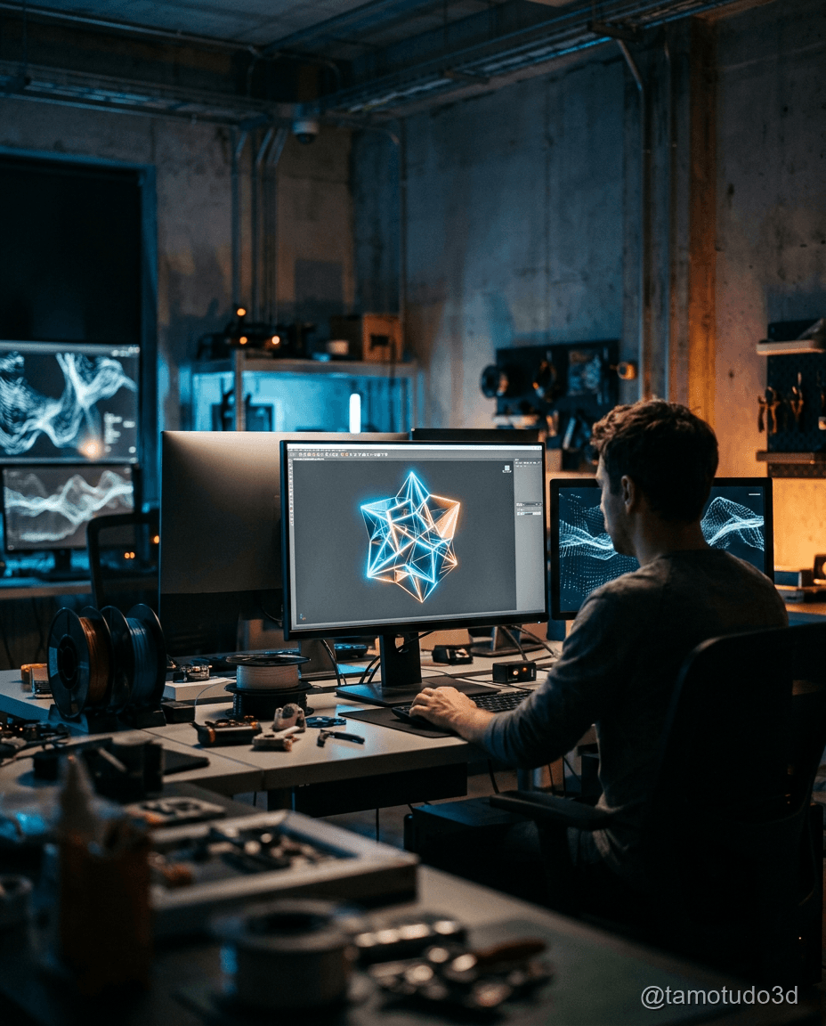 Meshy AI 2026: 3 Prompts Para Criar STL Vendável