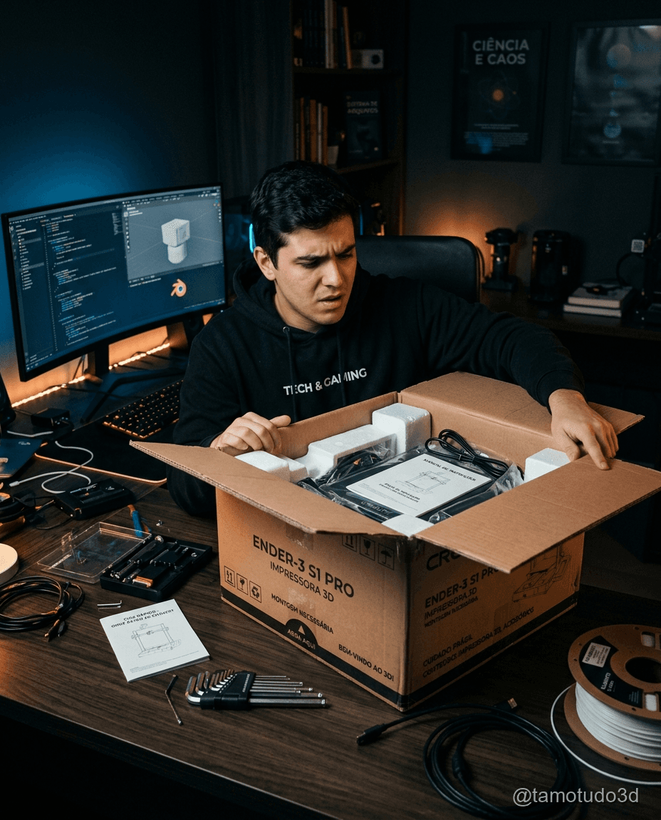 O Que Comprar Junto Com Sua Primeira Impressora 3D: Kit Essencial Para Iniciantes