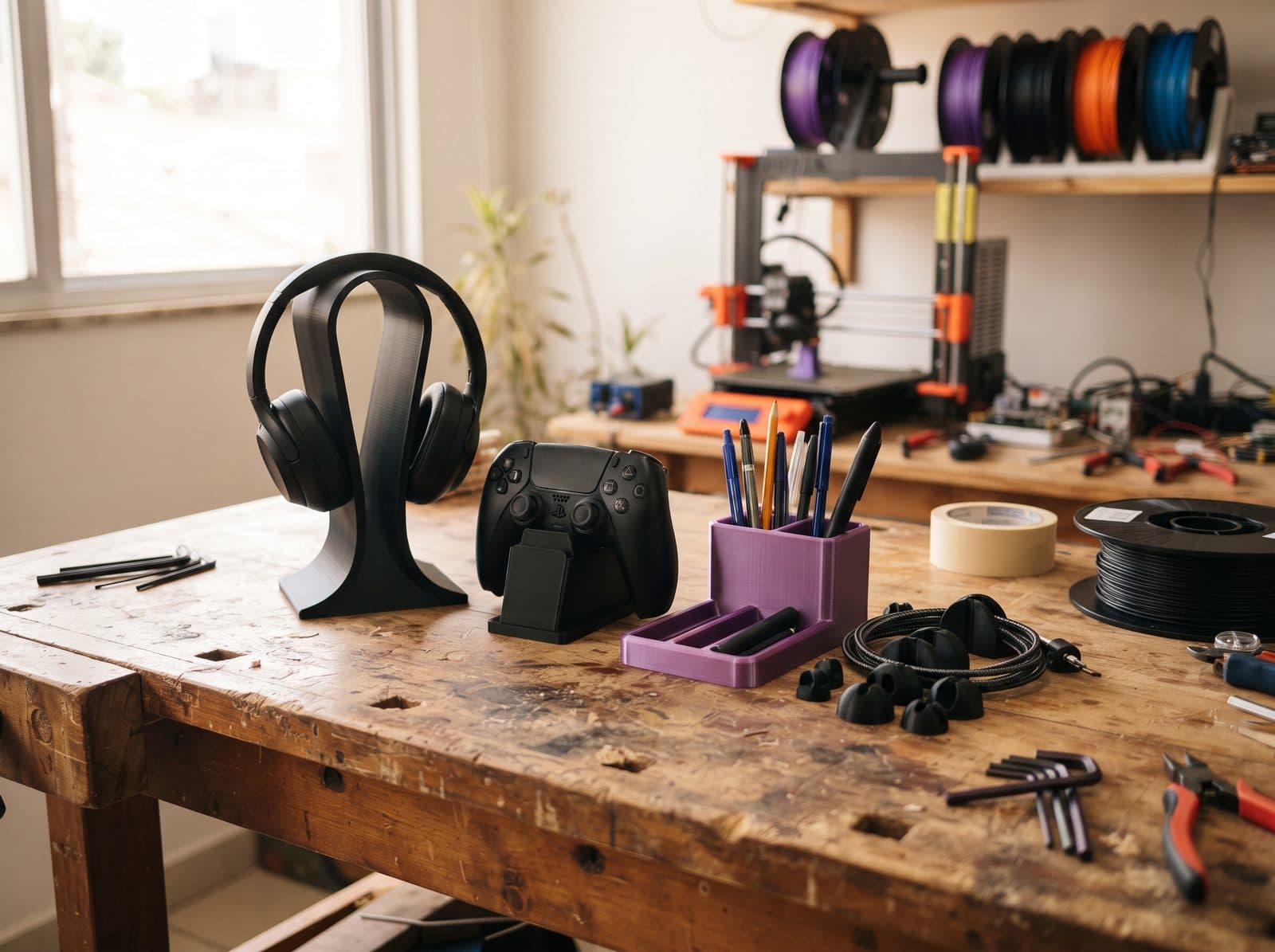 O Que Mais Vende em Impressão 3D para Home Office e Setup