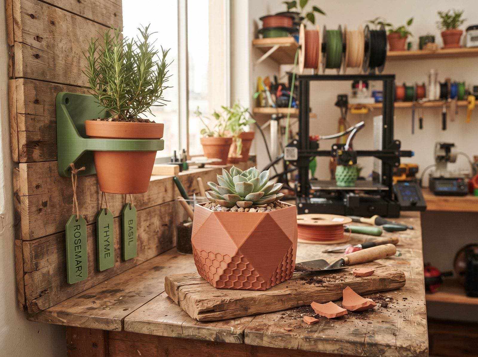 Itens para Jardim em Impressão 3D: 6 que Mais Vendem