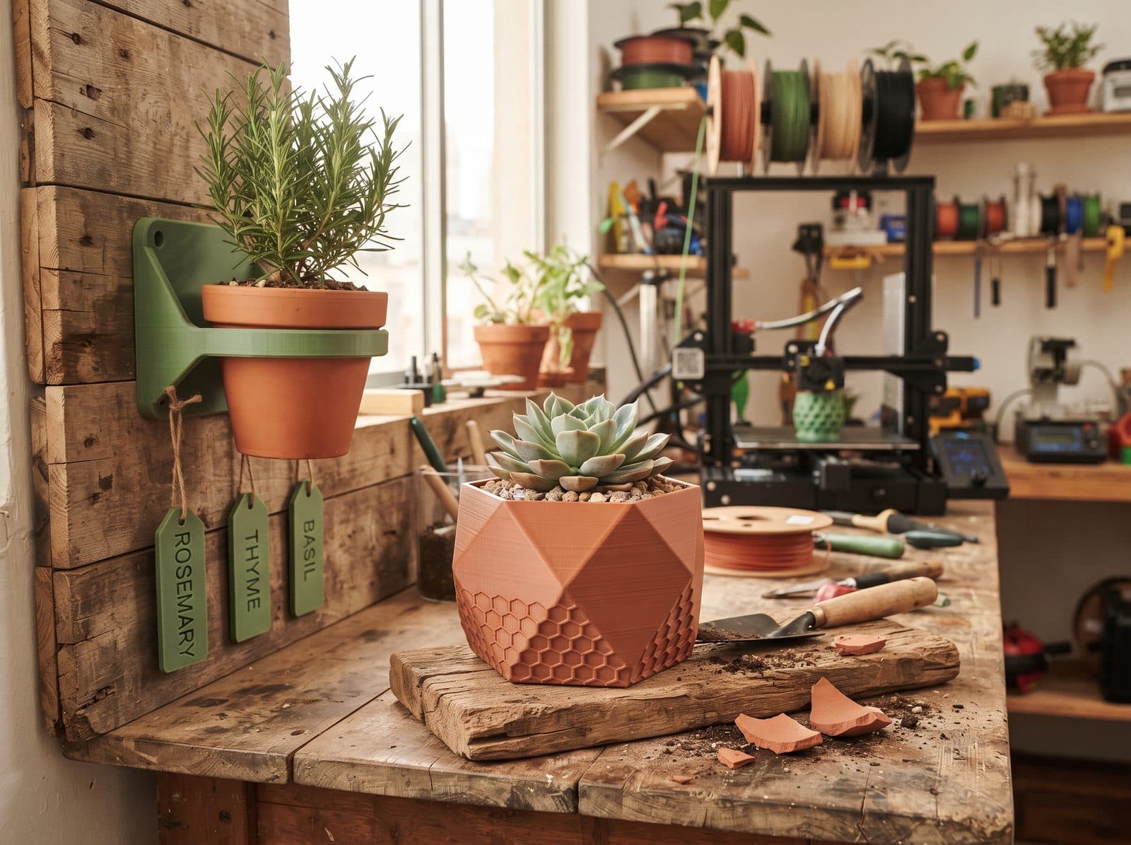 Itens para Jardim em Impressão 3D: 6 que Mais Vendem