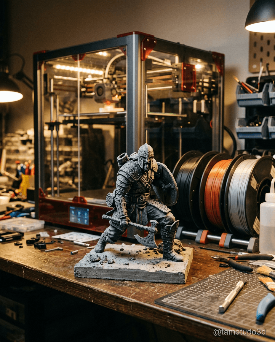 Quanto Custa Imprimir um Action Figure 3D em Casa?