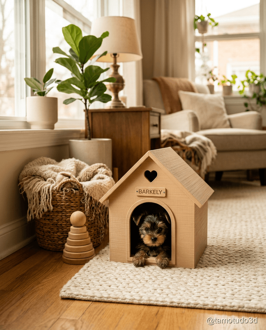 Quanto Custa Imprimir uma Casinha pra Cachorro Pequeno em 3D?