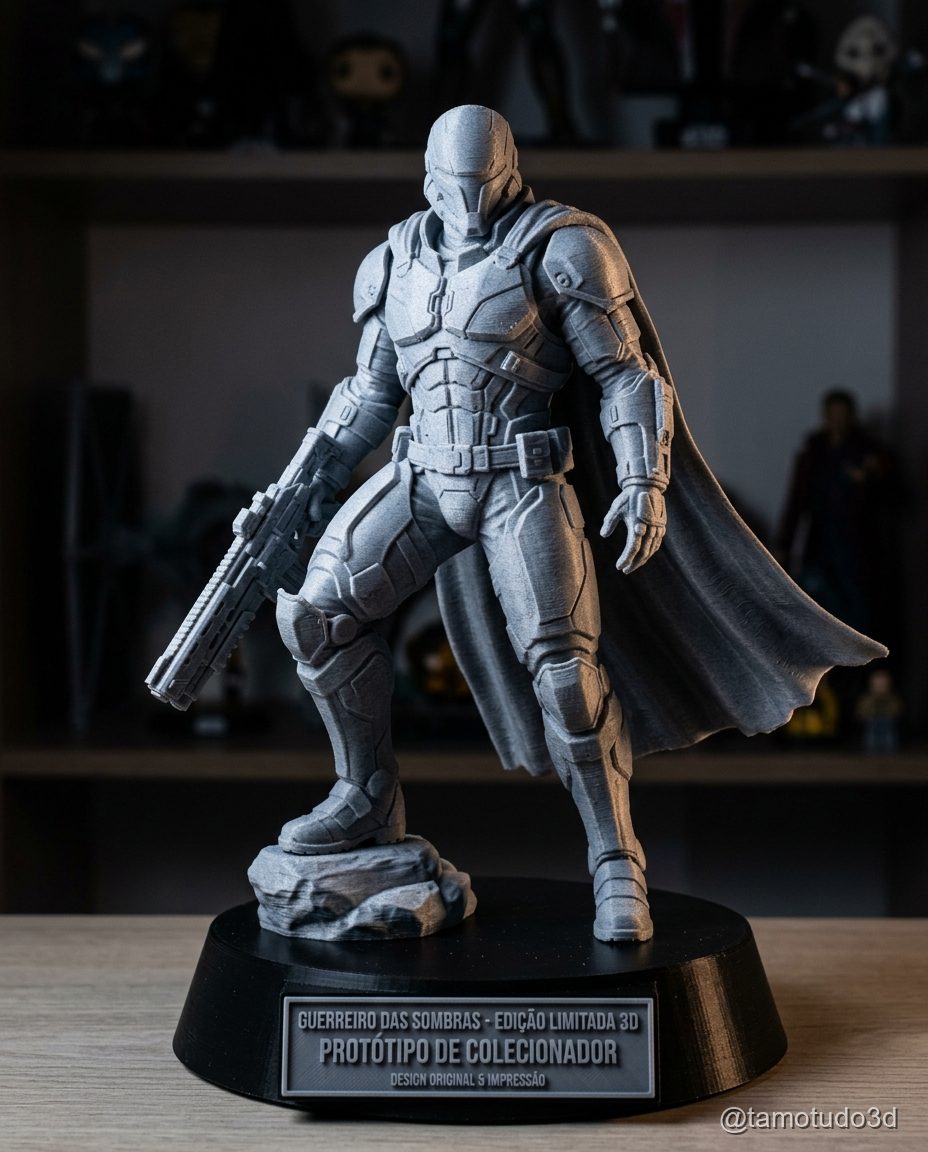 Figuras e miniaturas 3D para colecionadores