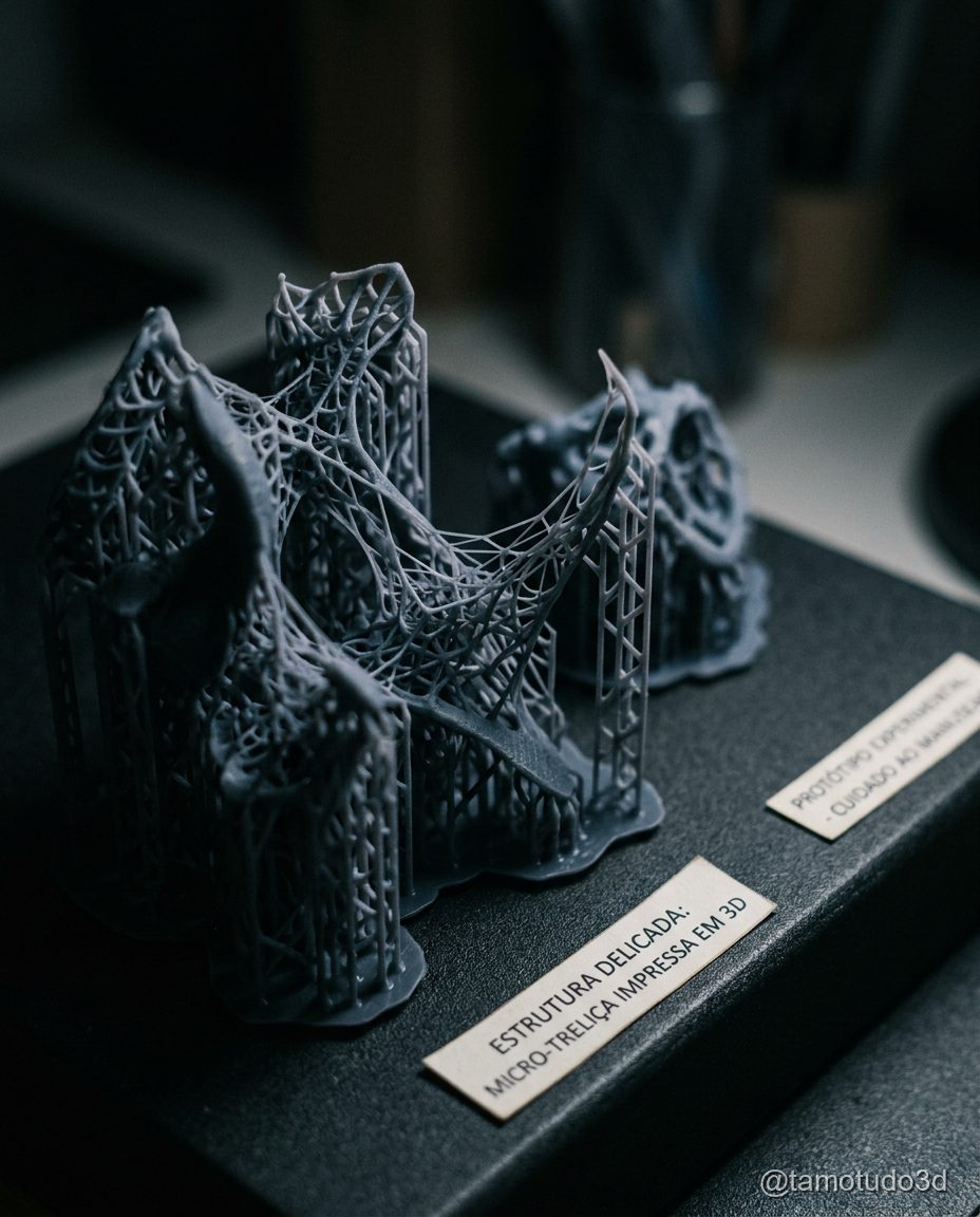Detalhes finos de um modelo 3D