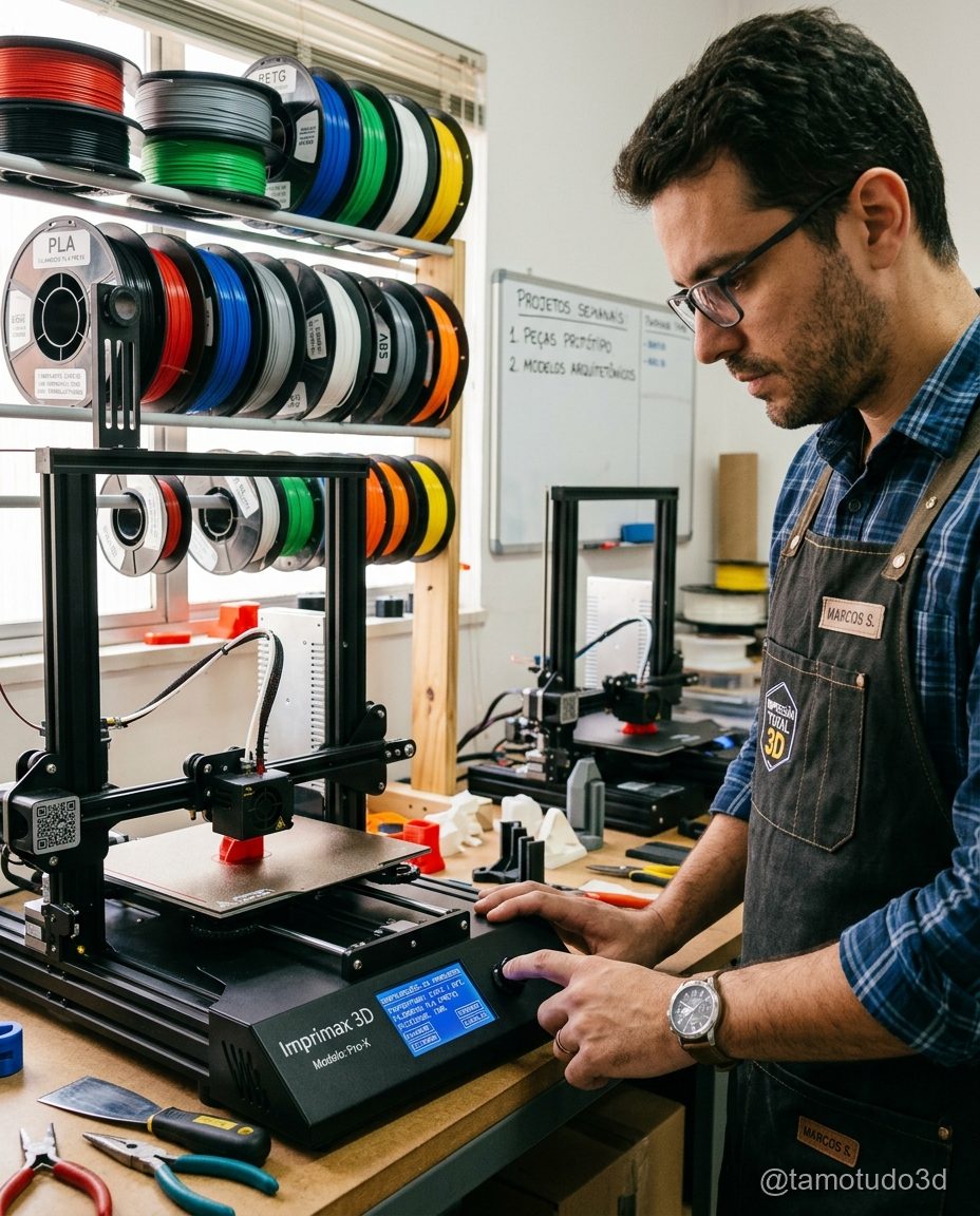 Comparação entre impressoras 3D populares no mercado