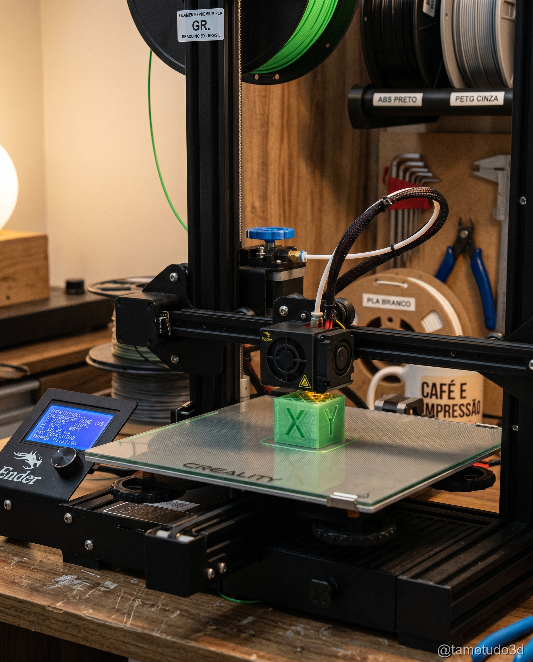 Resumo dos principais passos para iniciantes em impressão 3D