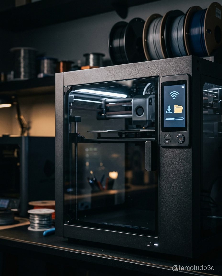 OrcaSlicer permite enviar impressões sem precisar do PC ligado