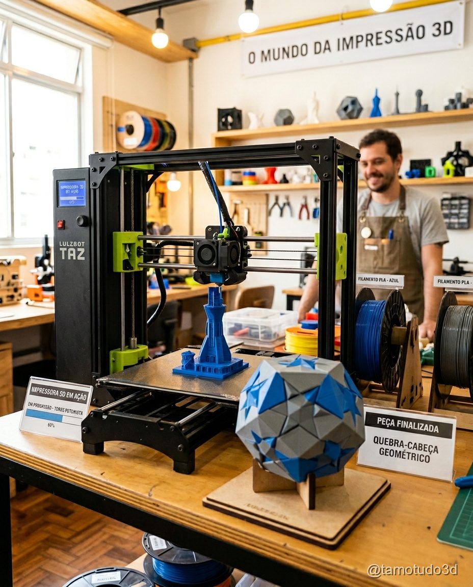 Peças 3D prontas e exibidas com efeito Silk e Matte