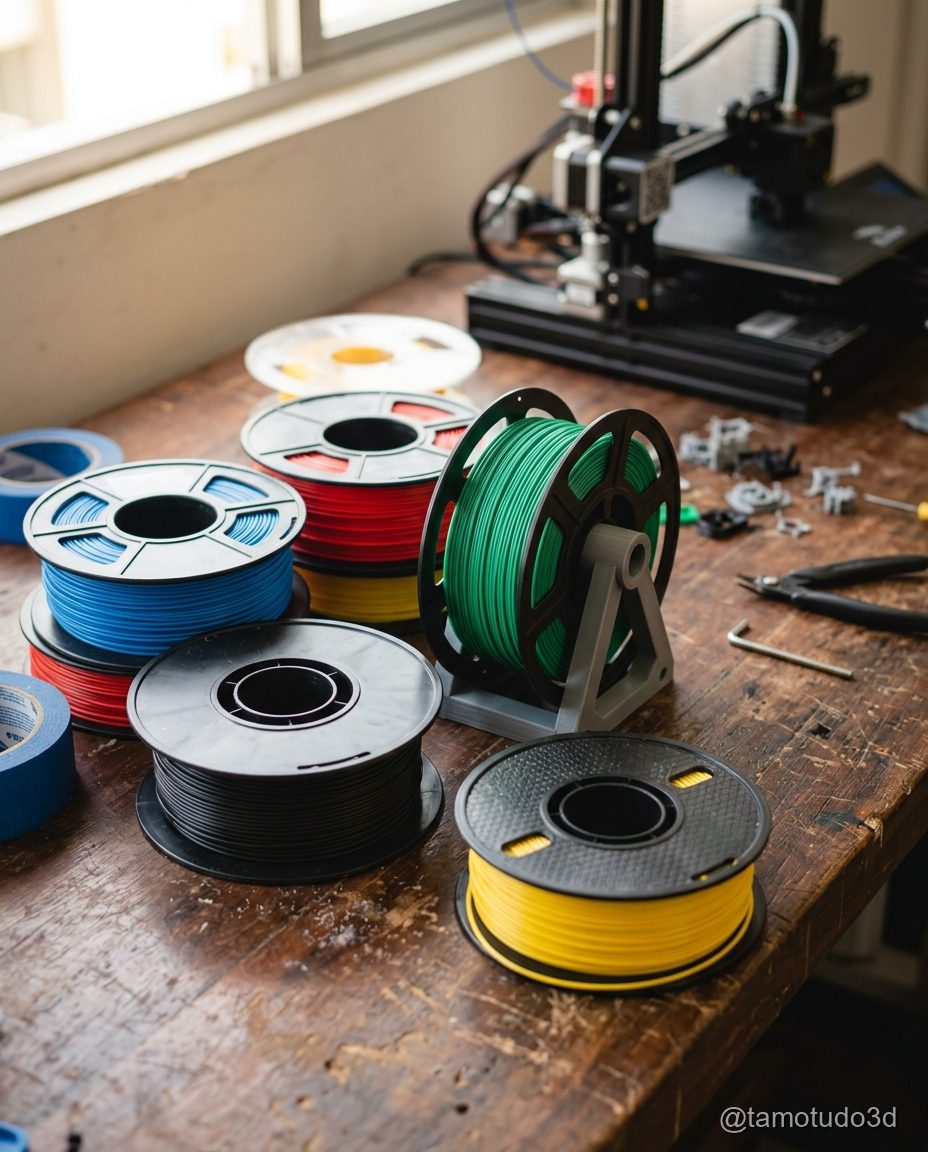 Filamentos de PLA Voolt3D para impressão 3D