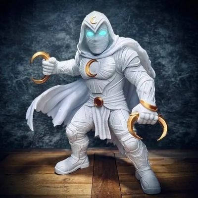 Modelo 3D moon knight fan art multiparts 3mf20260706 1 ilfc40