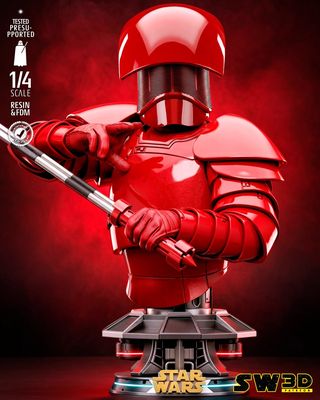 Modelo 3D SW3D Praetorian Guard Bust