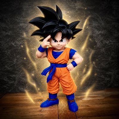 Modelo 3D Goku Completo