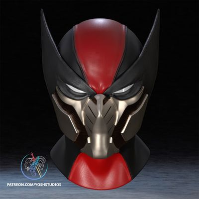 Modelo 3D Ultimate Wolverine Helmet