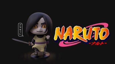Modelo 3D PlaKit Naruto Orochimaru