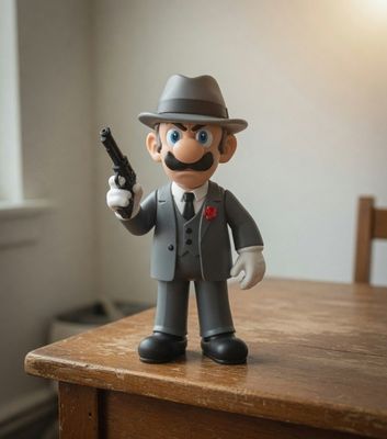 Modelo 3D full Luigi The Godfather Zenith 3D Studio (1)