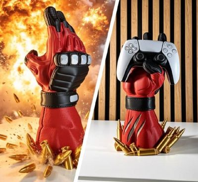 Modelo 3D Universal Controller Stand Inspired by Deadpool