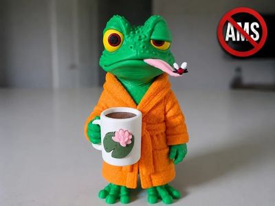 Preview do modelo 3D Frog