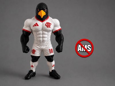 Modelo 3D mascote do flamengo [by ss print] (1)