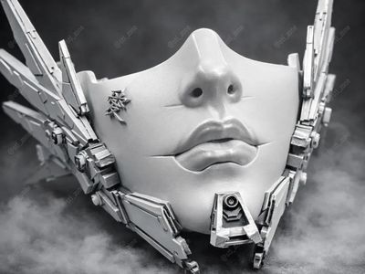 Preview do modelo 3D Cyber Angel V2 @ zone
