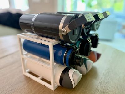 Preview do modelo 3D Modular Water Bottle Organizer