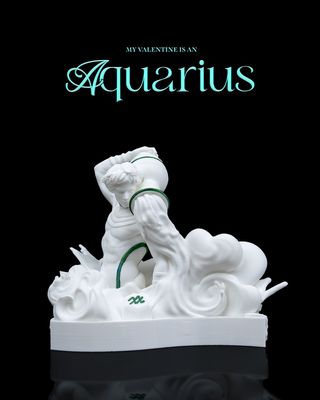 Preview do modelo 3D My valentine is an Aquarius 18c54af9ce