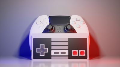 Preview do modelo 3D NES controller Holder