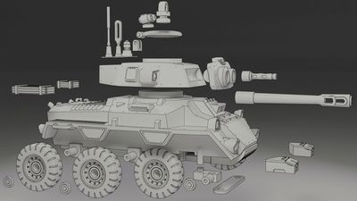 Modelo 3D Hippogriff