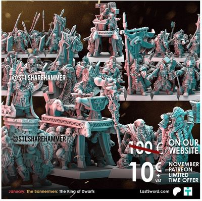 Preview do modelo 3D 50 ClanHeirOnOathStone