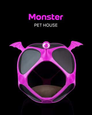 Preview do modelo 3D Monster Pet House a84e247dcc