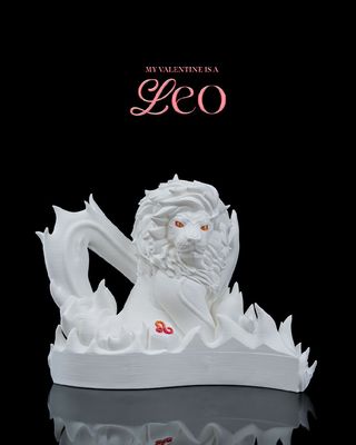 Preview do modelo 3D My valentine is a Leo d173e327c0