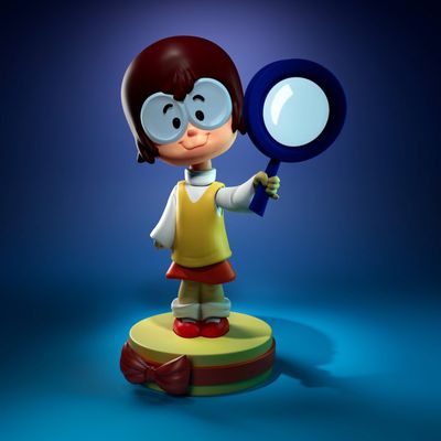 Preview do modelo 3D Diorama Scooby Doo UEL WINNER