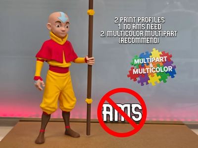 Preview do modelo 3D Aang Airbender [OS B37B63E07545]