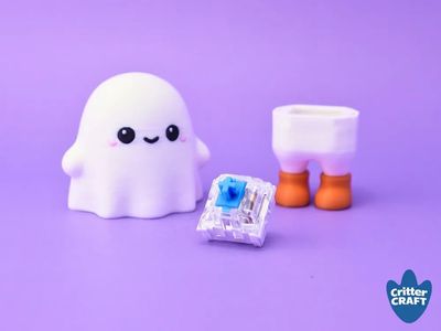 Preview do modelo 3D Ghost Clicker By CritterCRAFT Base