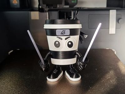 Modelo 3D Cappuccino assassino articulated toy