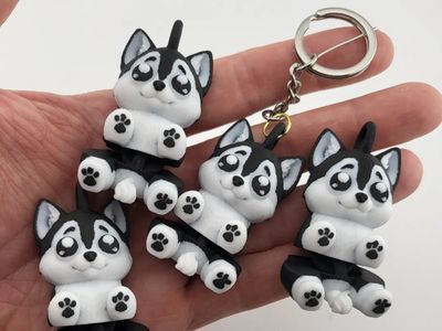 Modelo 3D Husky