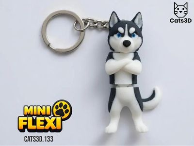 Modelo 3D Husky Cats3D Studio Keychain