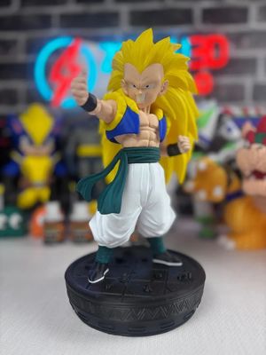 Modelo 3D Dragon Ball Gotenks SSJ3