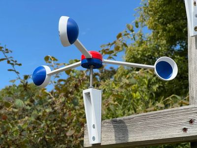 Preview do modelo 3D Modular Anemometer with Ball Bearing