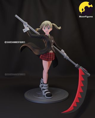 Preview do modelo 3D MoonFigures Maka Albarn