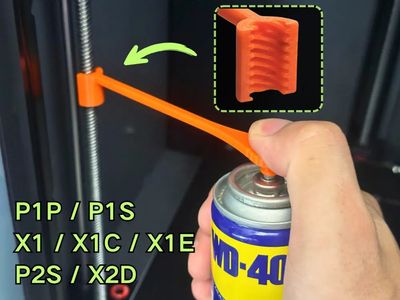 Modelo 3D Z Axis Lead Screw Lube Nozzle 4mm