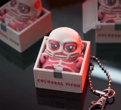 Modelo 3D Colossal Titan Boxedables @Print3DWorld