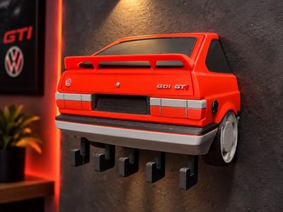 Preview do modelo 3D GOl GTi