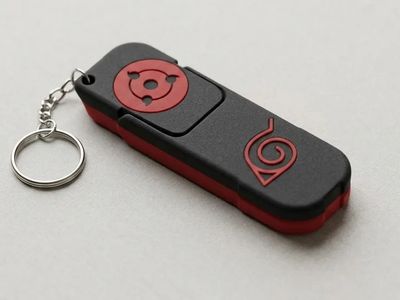 Modelo 3D R3D Llavero NARUTO